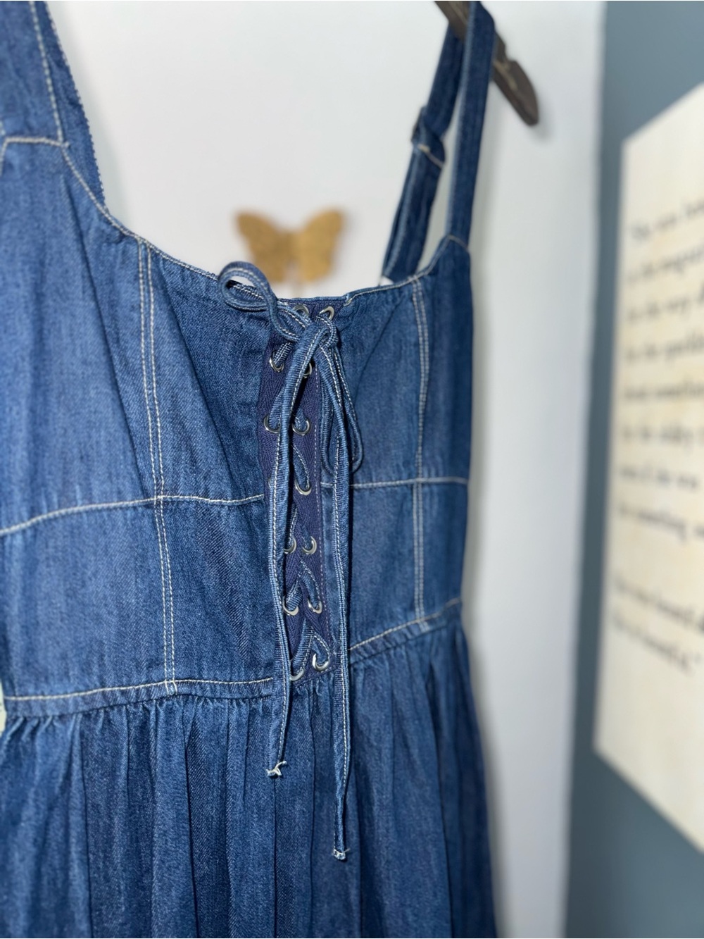 Altar’d State Maxi Denim Dress - Picture 4 of 14